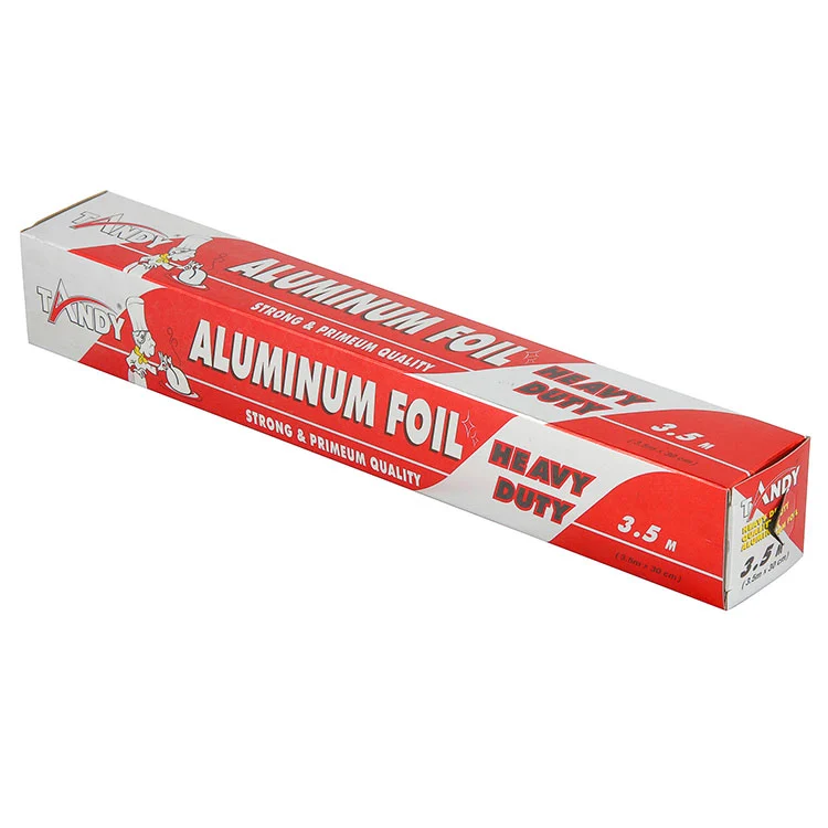 Elintarvikkeiden kääre alumiinifolio